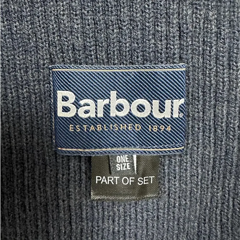Barbour Rib Knit Scarf 10